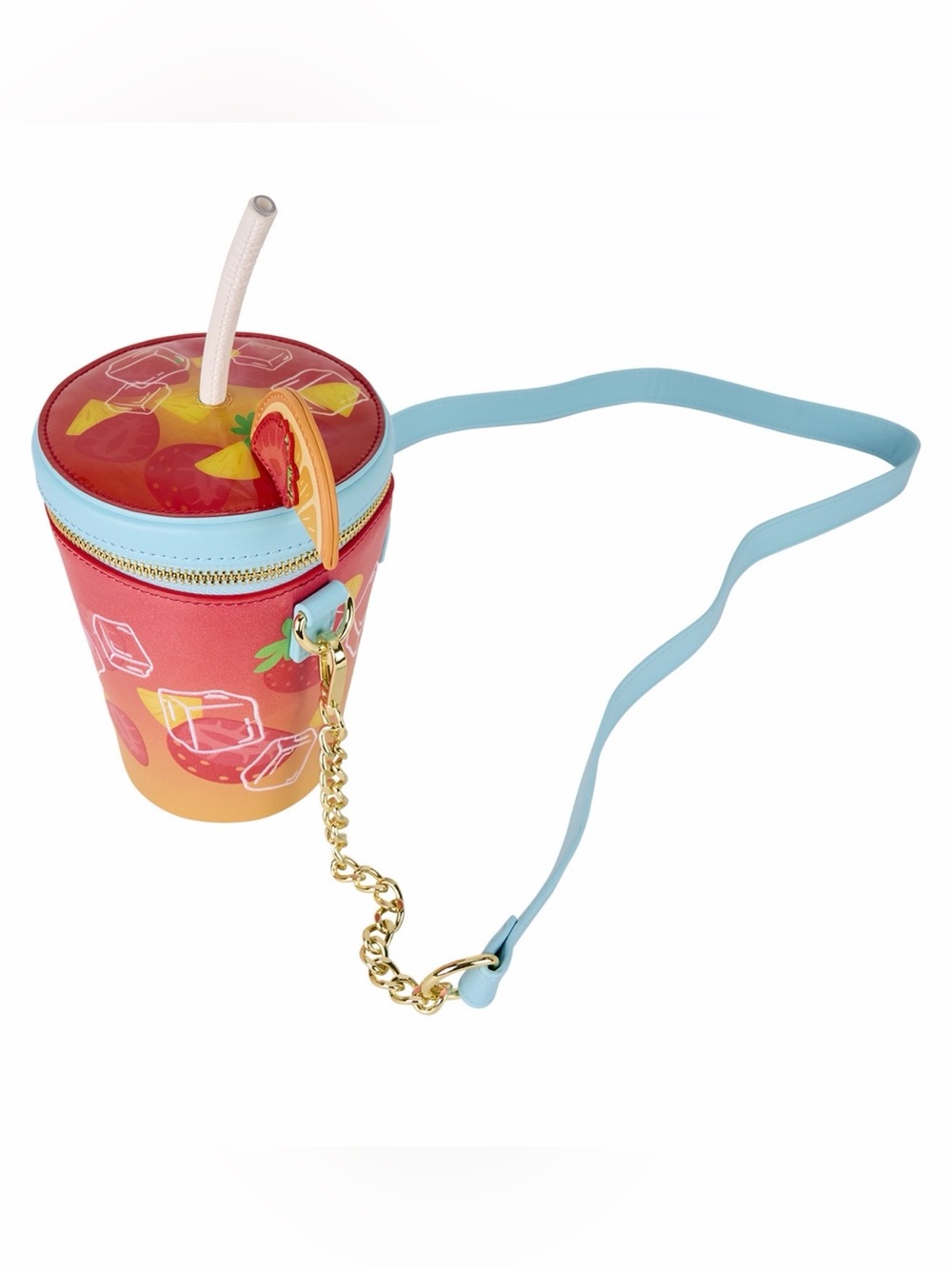Loungefly Tropical Drink Figural Crossbody Bag - Picture 3 of 9